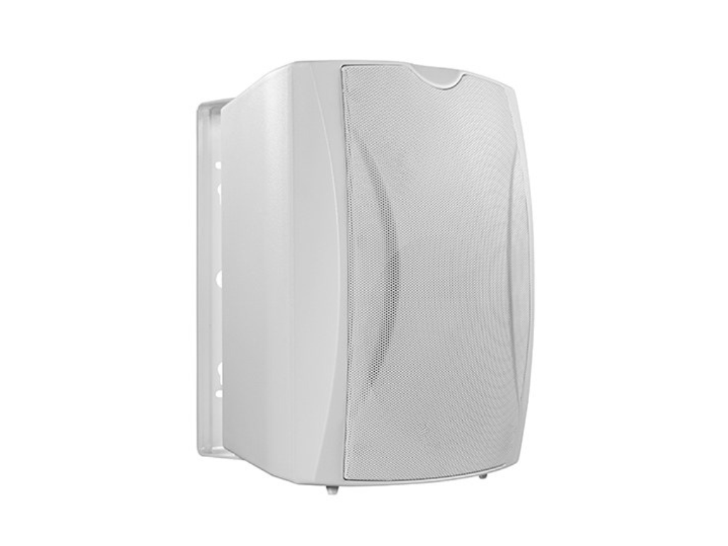 Lumi 6.5" Economy Bass Reflex Weather-Resistant Wall Speaker with 70/100 Volt Transformer